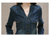 Slimming Women's Denim Dress Medium Length Short Sleeves Smooth Silhouette